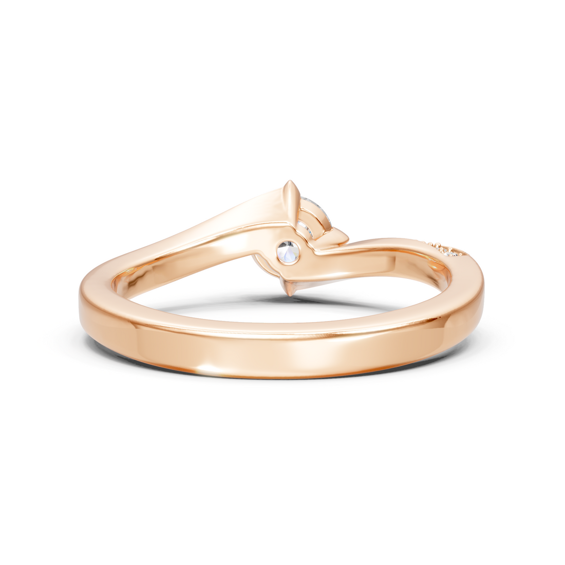 Lab-Grown or Natural Solitaire Round Diamond Engagement Ring - 0.60ct | Gold, White Gold, Rose Gold, Silver