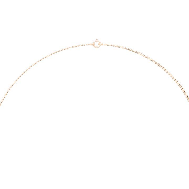 Lab-Grown or Natural Heart Shape Round Diamond Necklace - 0.49ct | Gold, White Gold, Rose Gold, Silver