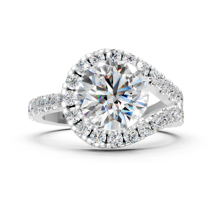 Moissanite or Lab-Grown Solitaire 1ct Round Diamond Fashion Ring - 1.68ct | 925 Silver