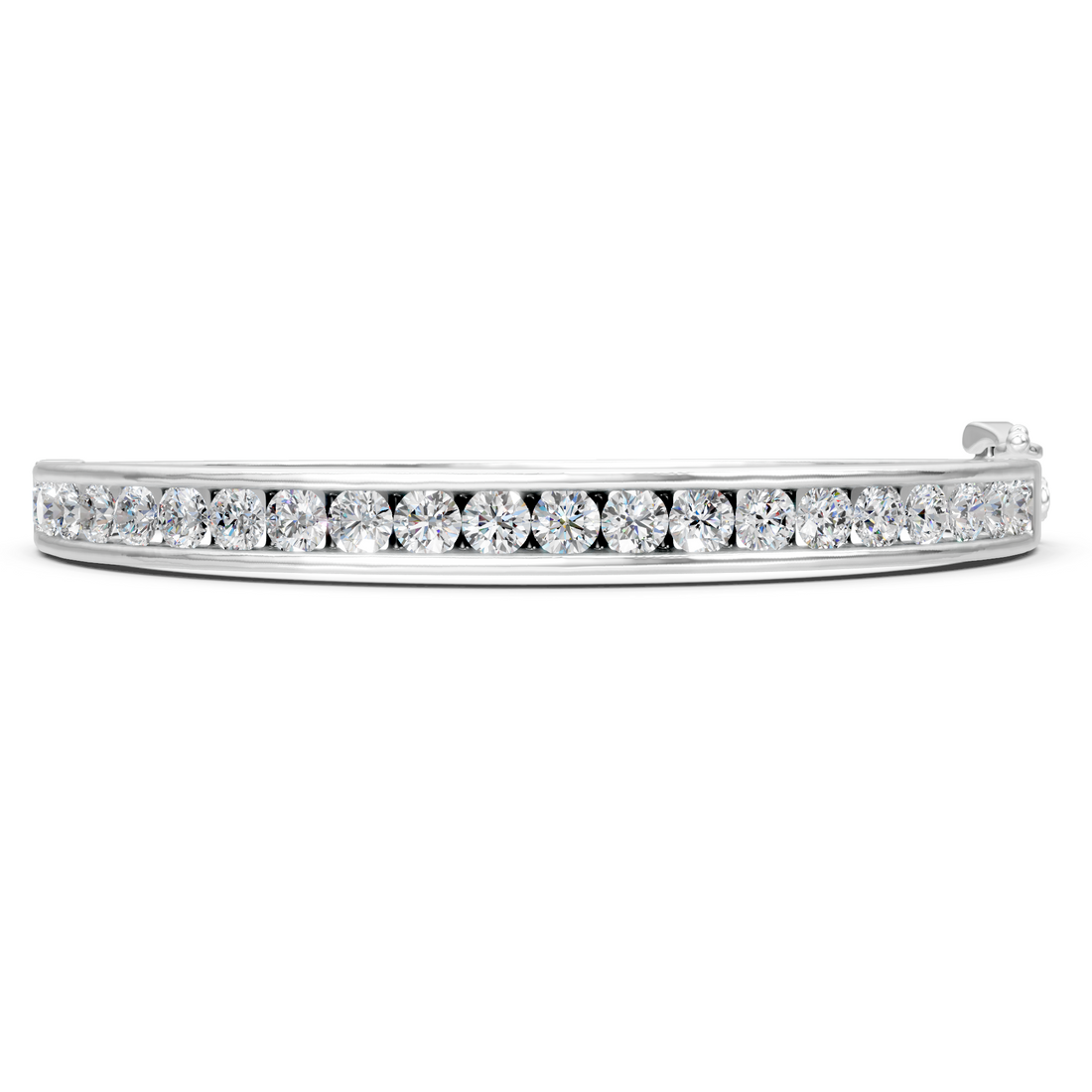 Lab-Grown or Natural Round Diamond Stylish Bracelet - 3.15ct | Gold, White Gold, Rose Gold, Silver