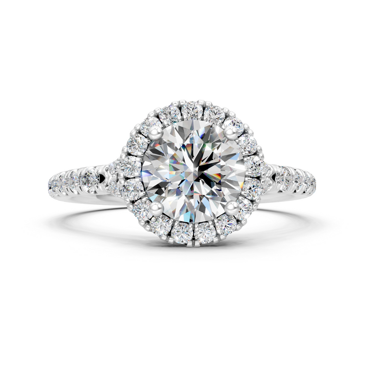 Moissanite or Lab-Grown Solitaire 1ct Round Diamond Fashionable Ring - 1.44ct | 925 Silver