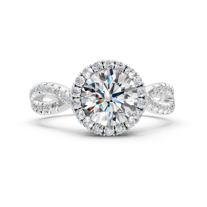 Moissanite or Lab-Grown Solitaire 1ct Round Diamond Elegant Ring - 1.48ct | 925 Silver