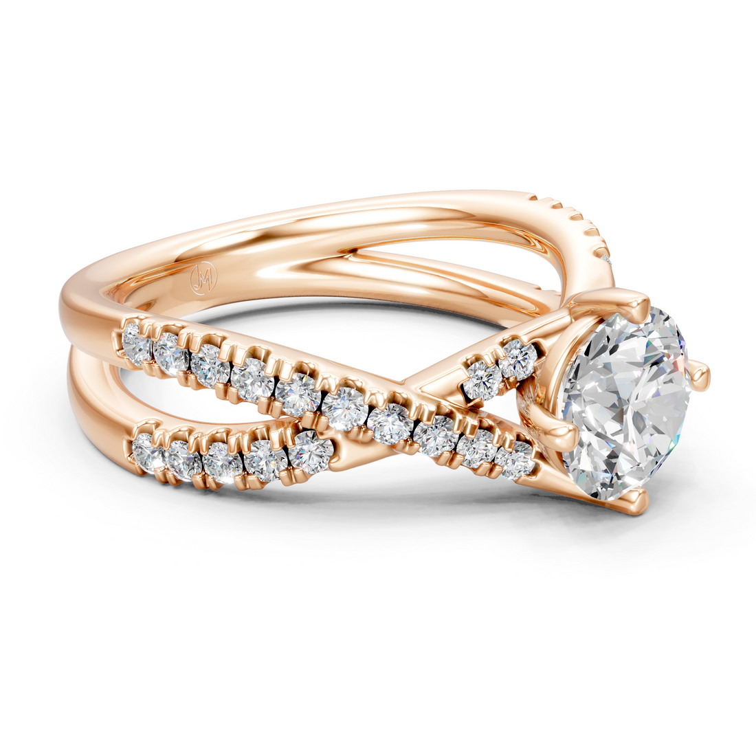 Lab-Grown or Natural Solitaire 1ct Round Diamond Engagement Ring - 1.54ct | Gold, White Gold, Rose Gold, Silver