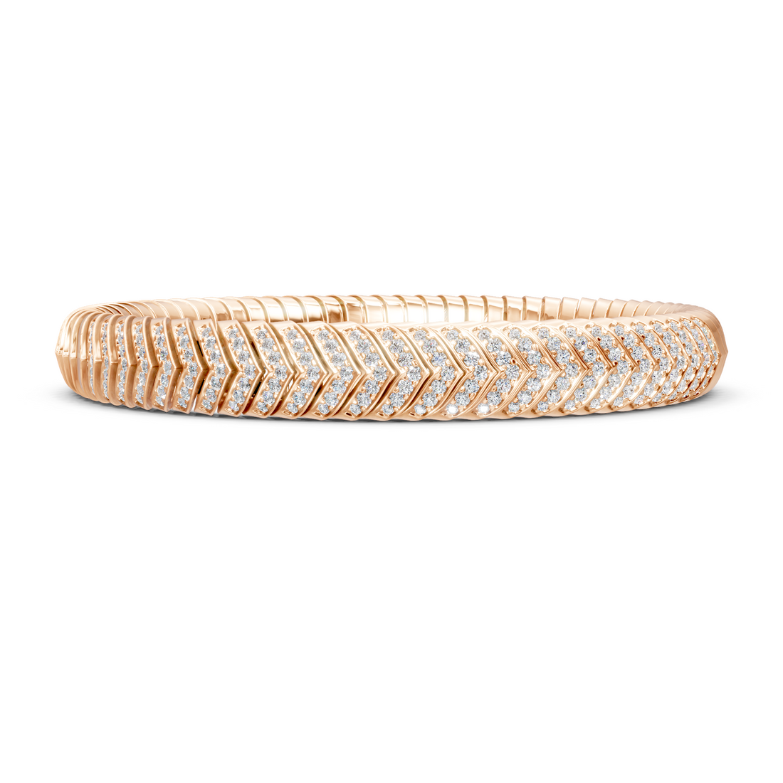 Lab-Grown or Natural Round Diamond Men's Bracelet - 1.93ct | Gold, White Gold, Rose Gold, Silver